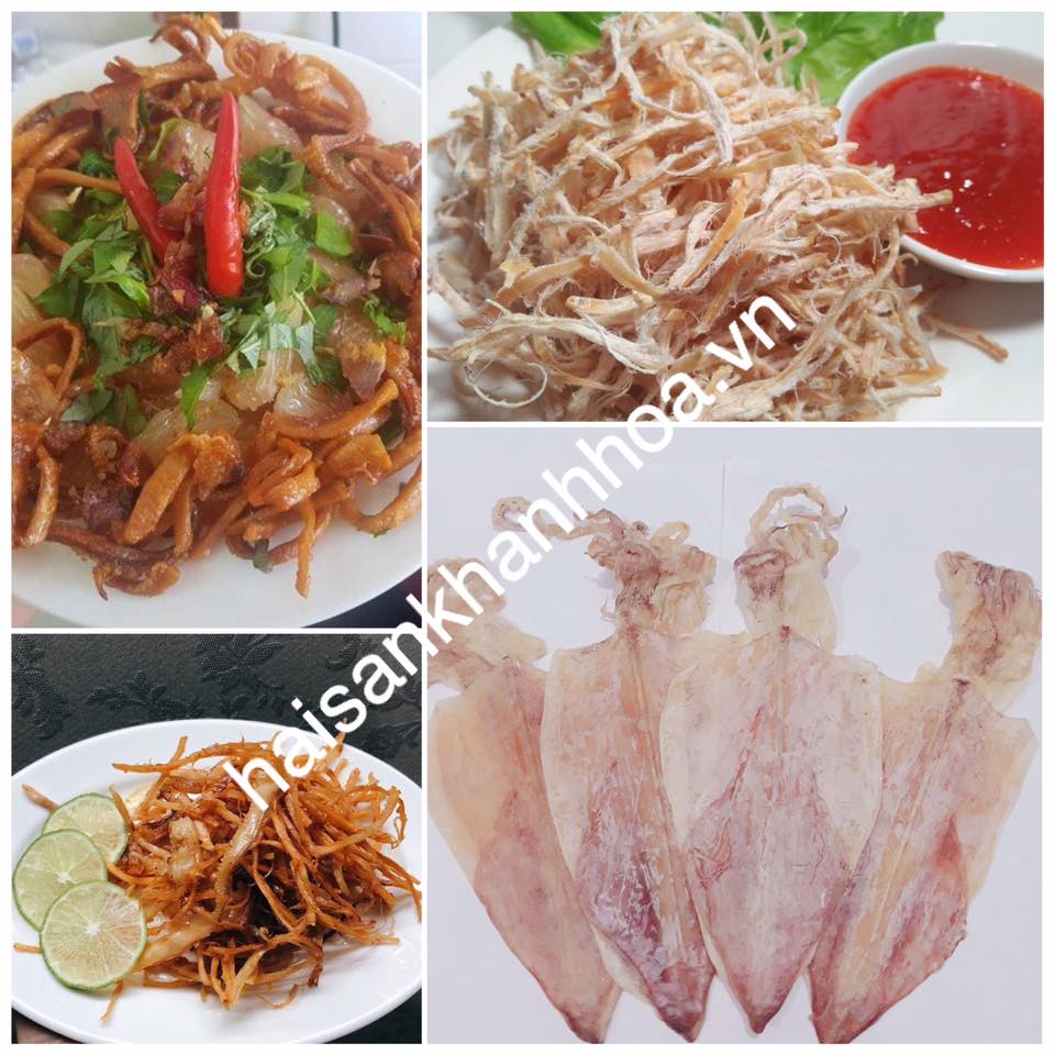 kh&ocirc; mực nướng