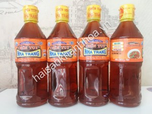 Nước mắm Nha Trang 25 độ đạm (thùng 12 chai 500ml)