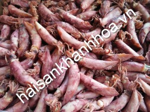 Mực trứng muối